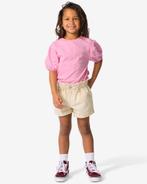 HEMA Kinder korte broek paperbag ecru 2=30% / 1=15%, Verzenden, Nieuw