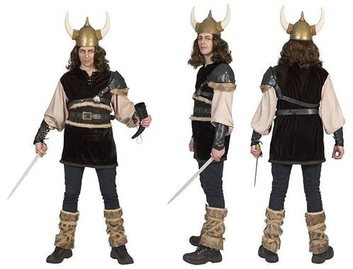 Viking outfit man Ragnon, Hobby en Vrije tijd, Feestartikelen, Nieuw, Ophalen of Verzenden