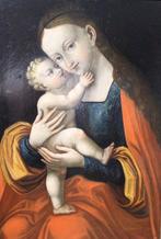 Lucas Cranach (1472-1553), Circle of - Madonna mit Kind, Antiek en Kunst