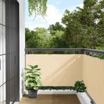 vidaXL Balkonscherm 300x90 cm PVC crèmekleurig, Verzenden, Nieuw, Kunststof, Minder dan 1 meter
