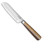 Déglon Mini Santoku – Compact Keukenmes – Hout & Roestv, Ophalen of Verzenden, Nieuw