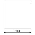 Jung Ls990 Knx Schakelaar Rocker Alpenwit Enkel - Ls101ww, Doe-het-zelf en Verbouw, Elektra en Kabels, Verzenden, Nieuw, Overige typen