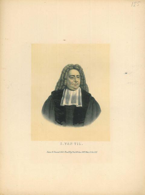 Portrait of Salomon van Til, Antiek en Kunst, Kunst | Etsen en Gravures