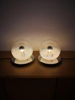 Targetti Sankey - Nachtlampje (2) - Glas, Metaal, Verchroomd, Antiek en Kunst