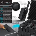 KESSER® Camera Koffer met Wielen - Weerbestendig - Zwart, Verzenden, Nieuw