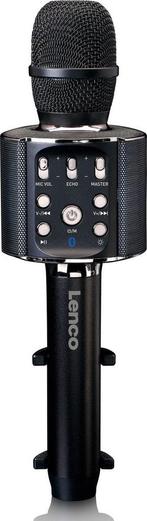 Lenco Karaoke Microfoon – Bluetooth – Speaker en Lichteffect, Verzenden, Zo goed als nieuw