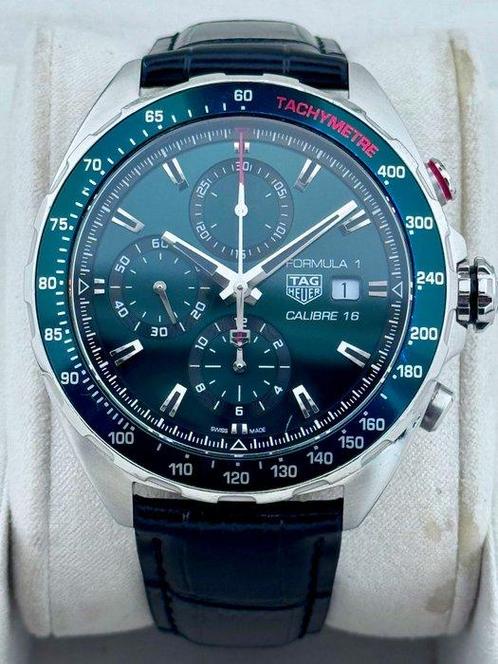 TAG Heuer - Formula 1 Green Dial Automatic Chronograph -, Sieraden, Tassen en Uiterlijk, Horloges | Antiek