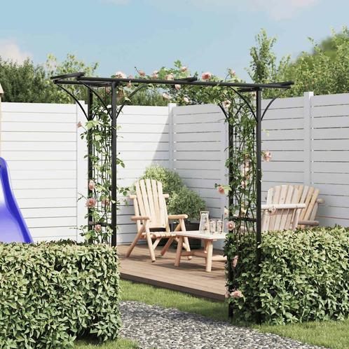 Tuinboog 200x204cm - Retourdeal! Stevig & Sfeervol -35%, Tuin en Terras, Tuinhekken en Hekwerk, Nieuw, IJzer, Overige typen, Ophalen of Verzenden