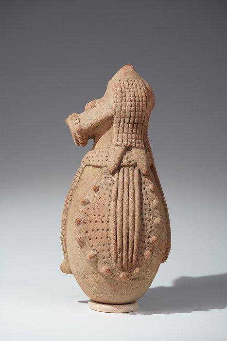 Een terracotta beeldhouwwerk - Adamawa - Nigeria (Zonder, Antiek en Kunst, Kunst | Niet-Westerse kunst