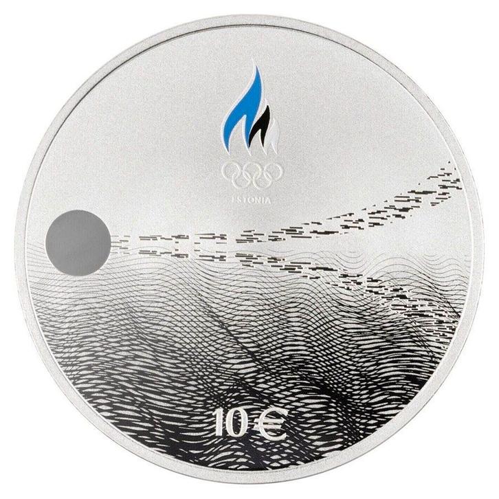 Estland 10 Euro Olympische Spelen 2024, Postzegels en Munten, Munten | Europa | Euromunten, Verzenden