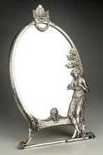 WMF - Spiegel - Verzilverd, Antiek en Kunst, Antiek | Meubels | Stoelen en Banken