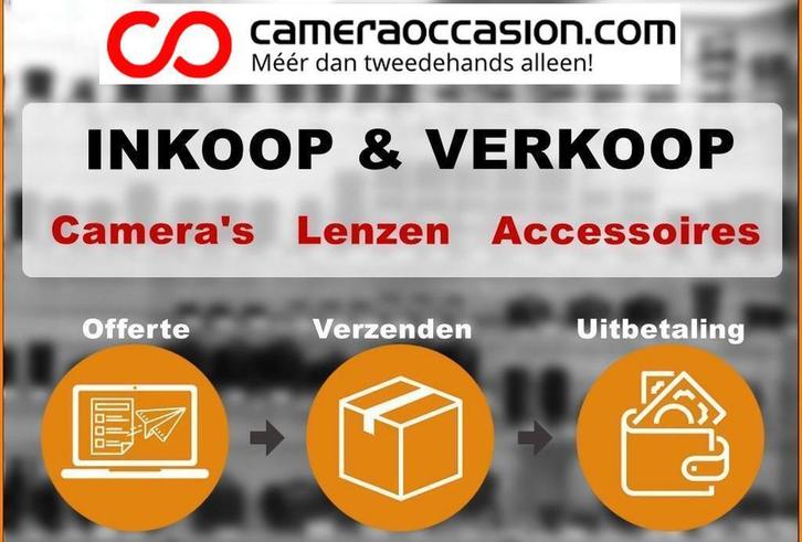 In- en verkoop fotoapparatuur: Canon, Nikon, Sony Leica etc., Audio, Tv en Foto, Fotografie | Lenzen en Objectieven, Zo goed als nieuw