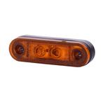 Horpol LED Markeringslamp Oranje Platte Montage LD-957, Auto-onderdelen, Verlichting, Ophalen of Verzenden, Nieuw