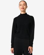 HEMA Dames top Erin glitter zwart, Kleding | Dames, Verzenden, Nieuw