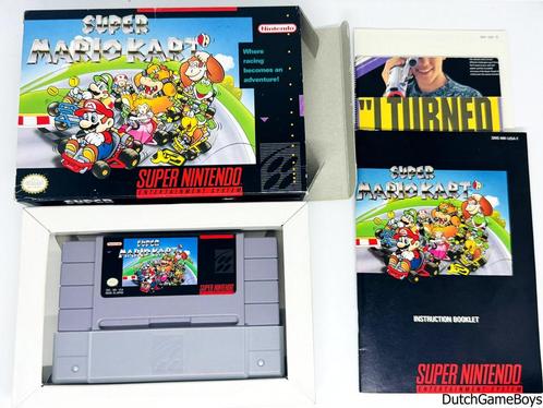 Super Nintendo / Snes - Super Mario Kart - USA, Spelcomputers en Games, Games | Nintendo Super NES, Gebruikt, Verzenden