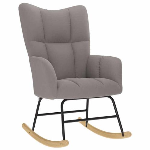 vidaXL Schommelstoel stof taupe, Kinderen en Baby's, Speelgoed | Buiten | Speeltoestellen, Nieuw, Verzenden