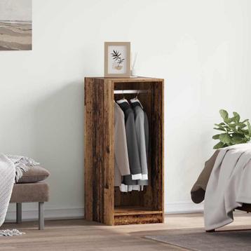vidaXL Kledingkast met plank met opslag Oud hout 41 x 48 x beschikbaar voor biedingen