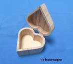 hartvormig kistje - kistje hart vorm, Huis en Inrichting, Woonaccessoires | Kisten, Minder dan 50 cm, Nieuw, Minder dan 50 cm