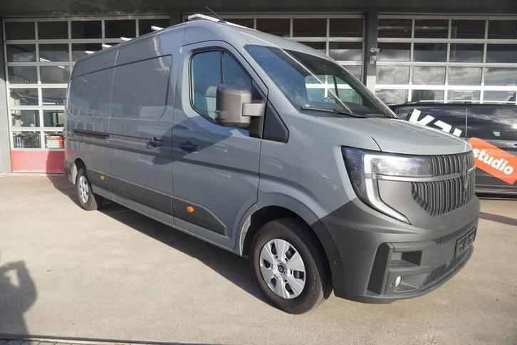 Renault Master T35 2.0 dCi 170PK L3H2 Extra Laadruimte inric, Auto's, Bestelauto's, Onderhoudsboekje, Lease, Grijs, Handgeschakeld