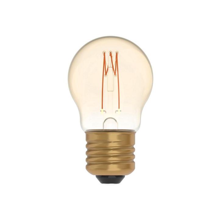 LED Lamp goud E27 - Gloeilamp design - Dimbaar extra warm wi, Huis en Inrichting, Lampen | Overige, Nieuw, Verzenden