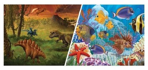 Achterwand poster ``animatie`` (Achterwandposters), Dieren en Toebehoren, Vissen | Aquaria en Toebehoren, Sierelement, Nieuw, Ophalen of Verzenden