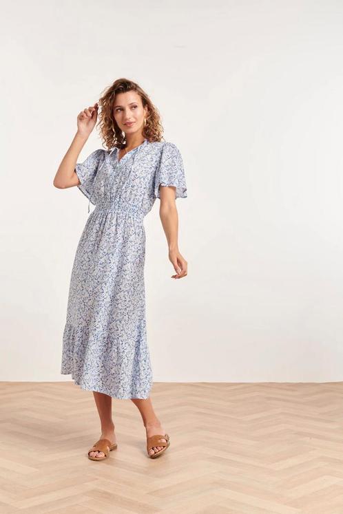 -30% Smashed Lemon  Smashed Lemon 24344 ditsy bloemen midi j, Kleding | Dames, Jurken, Nieuw, Verzenden