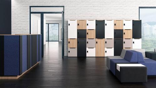 Houten lockerkasten, Zakelijke goederen, Kantoor en Winkelinrichting | Kantoormeubilair en Inrichting, Verzenden