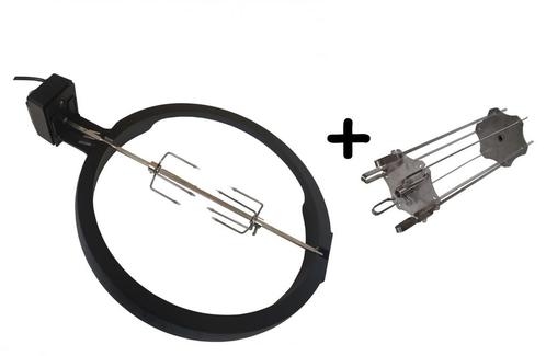 Draaispit Rotisserie Kamado Large én spiesen set oa BGE, Tuin en Terras, Barbecue-accessoires, Verzenden