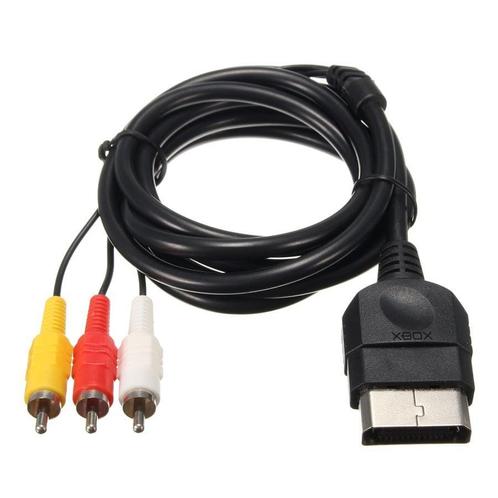 Microsoft Xbox Classic AV kabel, Spelcomputers en Games, Spelcomputers | Xbox | Accessoires, Zo goed als nieuw, Verzenden