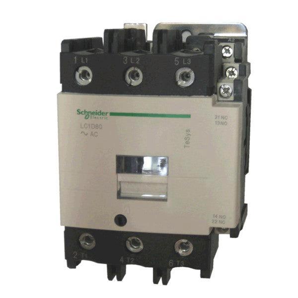 Bieden: Schneider Electric LC1-D80 3-Pole Contactor 240V AC, Watersport en Boten, Bootonderdelen, Elektra en Verlichting, Nieuw