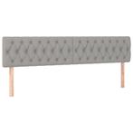 Hoofdborden 90x7cm Lichtgrijs -47% | Tweedekansje!, Verstelbaar, Nieuw, Ophalen of Verzenden, 180 cm