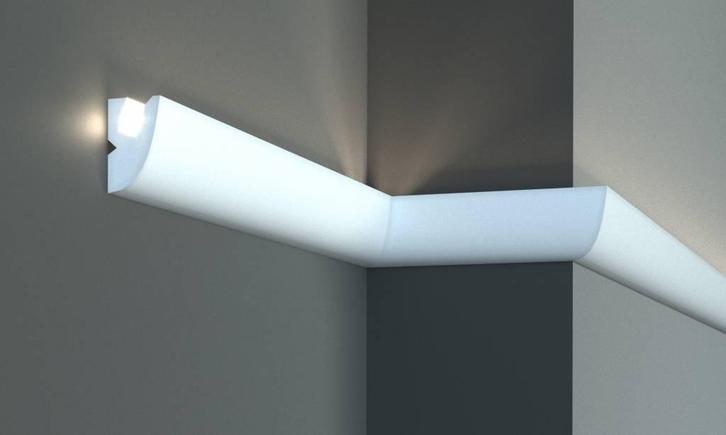 LED sierlijst voor indirecte verlichting XPS (65x40 mm), Huis en Inrichting, Lampen | Overige, Nieuw, Ophalen of Verzenden