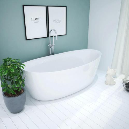 Ligbad Vrijstaand BWS 170x80x64 cm Wit, Doe-het-zelf en Verbouw, Sanitair, Bad, Nieuw, Ophalen of Verzenden