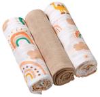 Baby Ono 3 Stuks Beige Hydrofiel Luiers 348/08, Verzenden, Nieuw