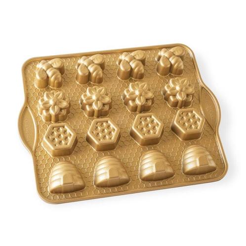 Nordic Ware Bijen Bakvorm Mini, Hobby en Vrije tijd, Taarten en Cupcakes maken, Nieuw, Verzenden
