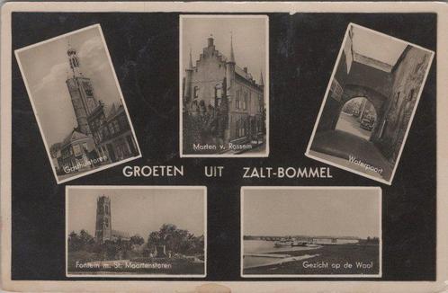 ZALT-BOMMEL - Meerluik Groeten uit Zalt-Bommel, Verzamelen, Ansichtkaarten | Nederland, Verzenden