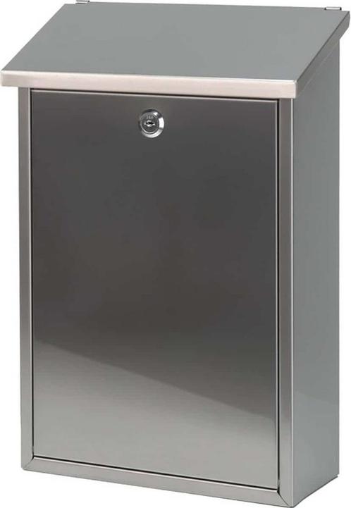 V-part - Wandbrievenbus Toledon - Stainless steel - mat RVS, Tuin en Terras, Brievenbussen, Nieuw, Ophalen of Verzenden