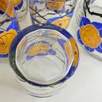 Delvaux Paris - Drinkset (11) - Bloemachtig Art Nouveau -
