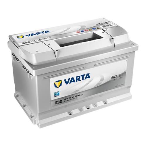 Varta Auto accu 12 volt 74 Ah Silver Dynamic type E38, Auto-onderdelen, Accu's en Toebehoren, Nieuw, Ophalen of Verzenden