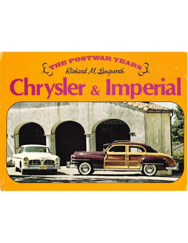 THE POSTWAR YEARS: CHRYSLER & IMPERIAL, Boeken, Auto's | Boeken