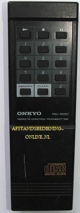 Afstandsbediening onkyo rc-103c, Audio, Tv en Foto, Afstandsbedieningen, Origineel, Nieuw, Ophalen of Verzenden