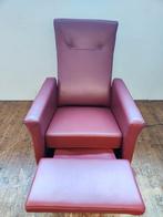 Fitform Sta- Op en relax stoel in vol leder, 2 op voorraad, Huis en Inrichting, Minder dan 75 cm, Leer, Zo goed als nieuw, 50 tot 75 cm