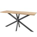 Prado bartafel  200x70x105 cm aluminium teak antraciet, Ophalen of Verzenden, Nieuw