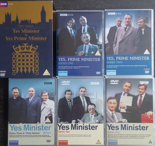 Yes Minister + Yes Prime Minister (7 disc) Gratis verzenden, Cd's en Dvd's, Dvd's | Tv en Series, Zo goed als nieuw, Boxset, Komedie