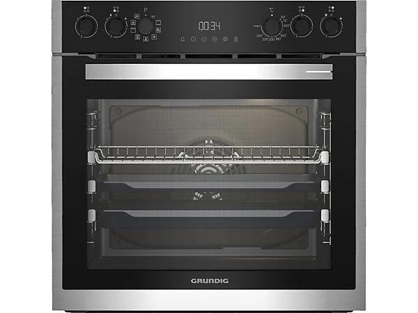Grundig GEHM19310B - Inbouw oven - 60 cm - 72L - Hetelucht &, Witgoed en Apparatuur, Ovens, Nieuw, Ophalen of Verzenden