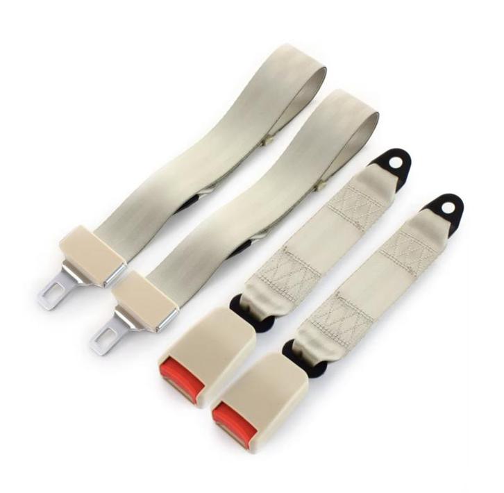 # 2 punts beige gordel set voor 2 stoelen, Auto-onderdelen, Overige Auto-onderdelen, Nieuw, Ophalen of Verzenden