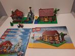 Lego - Creator - 5766+31025 - Houthakkershut + Berghut, Nieuw