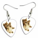 Plectrum ketting of sleutelhanger van een kitten lieve kat, Ophalen of Verzenden, Nieuw