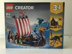 Lego - Creator - 31132 - Viking Ship and the Midgard Serpent, Nieuw