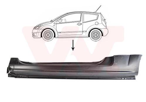 DREMPEL VOOR CITROEN C2 JM 2003-2008, Auto diversen, Auto-accessoires, Nieuw, Ophalen of Verzenden